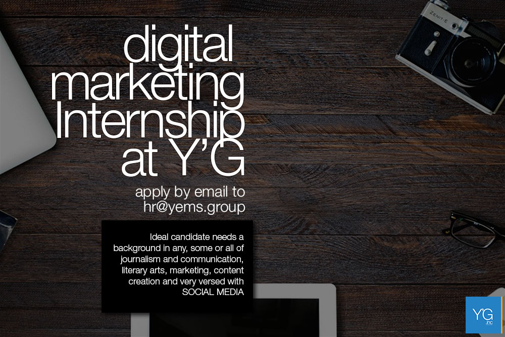 We're looking for a Digital Marketing Intern